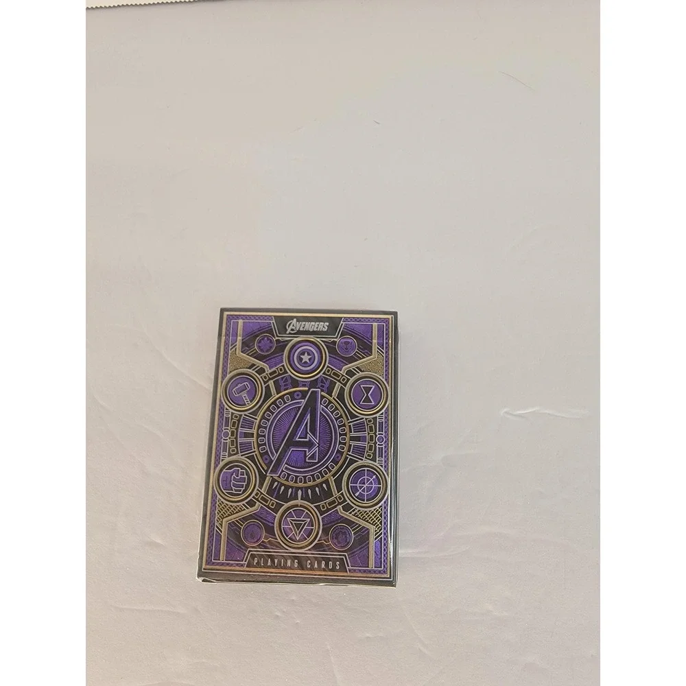 Marvel Avengers Infinity Saga Theory11 Premium Playing Cards Sealed Purple USA